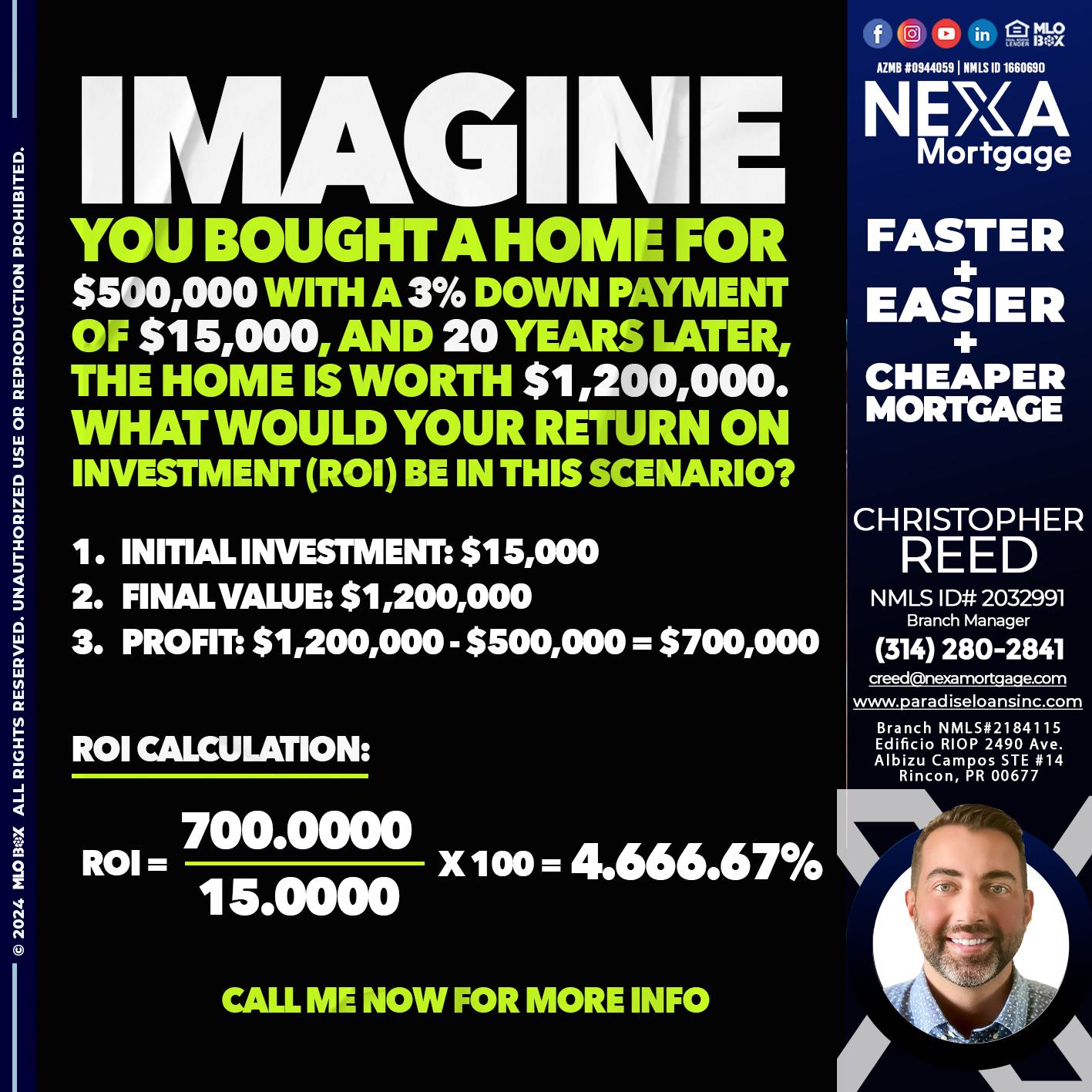 IMAGINE - Christopher Reed -Branch Manager
