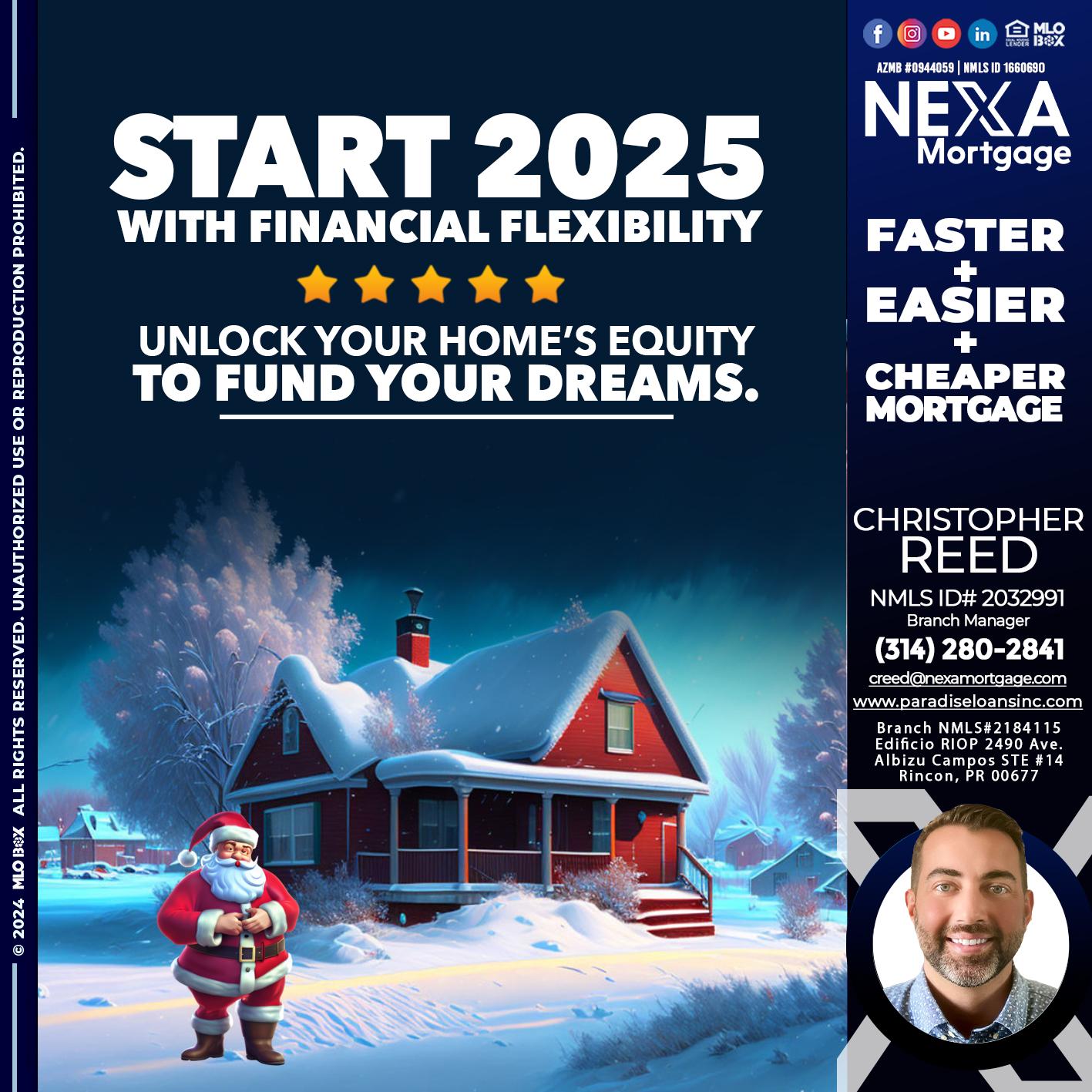 START 2025 - Christopher Reed -Branch Manager