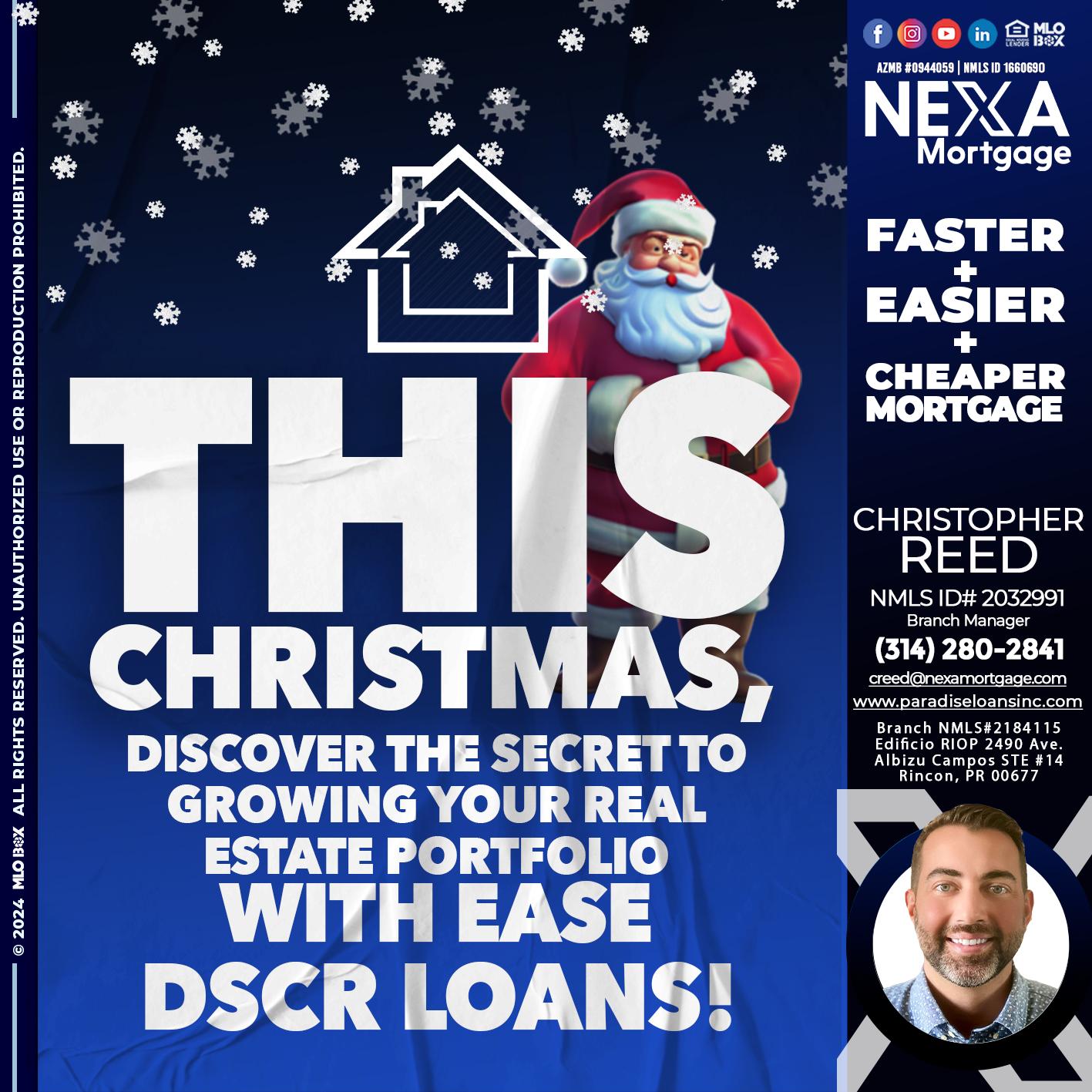 this christmass - Christopher Reed -Branch Manager