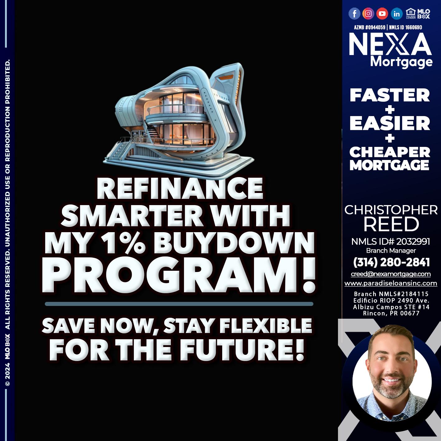 REFINANCE SMARTER - Christopher Reed -Branch Manager