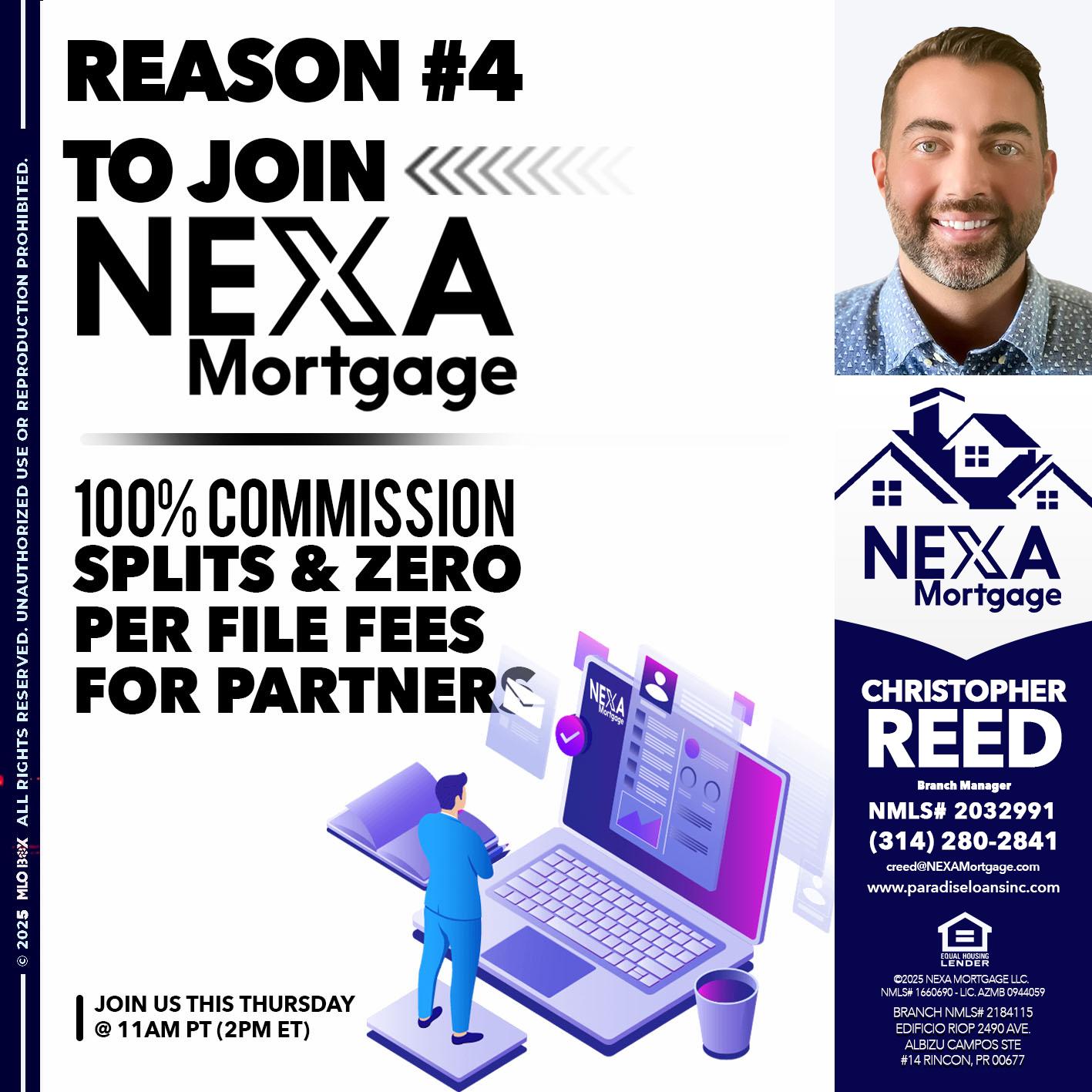 REASON 4 - Christopher Reed -Branch Manager