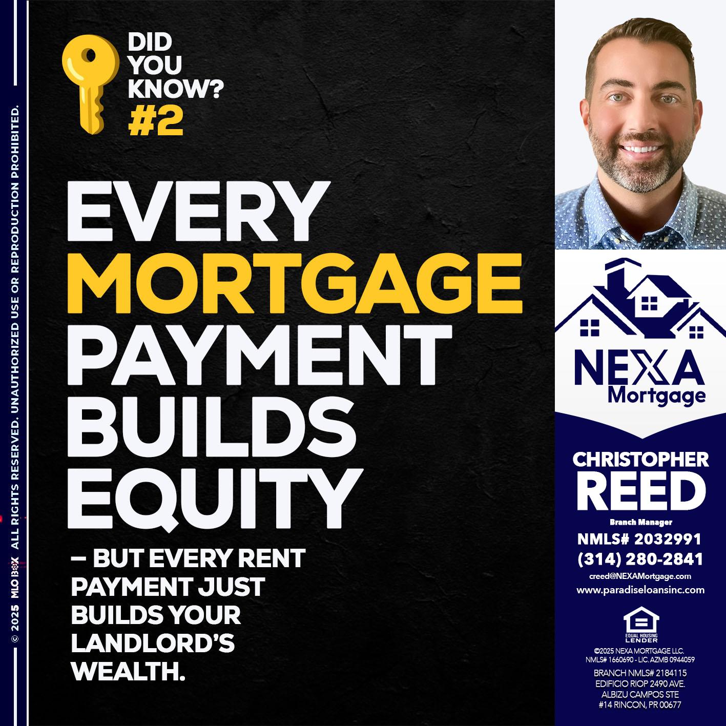 DID YOU KNOW? - Christopher Reed -Branch Manager