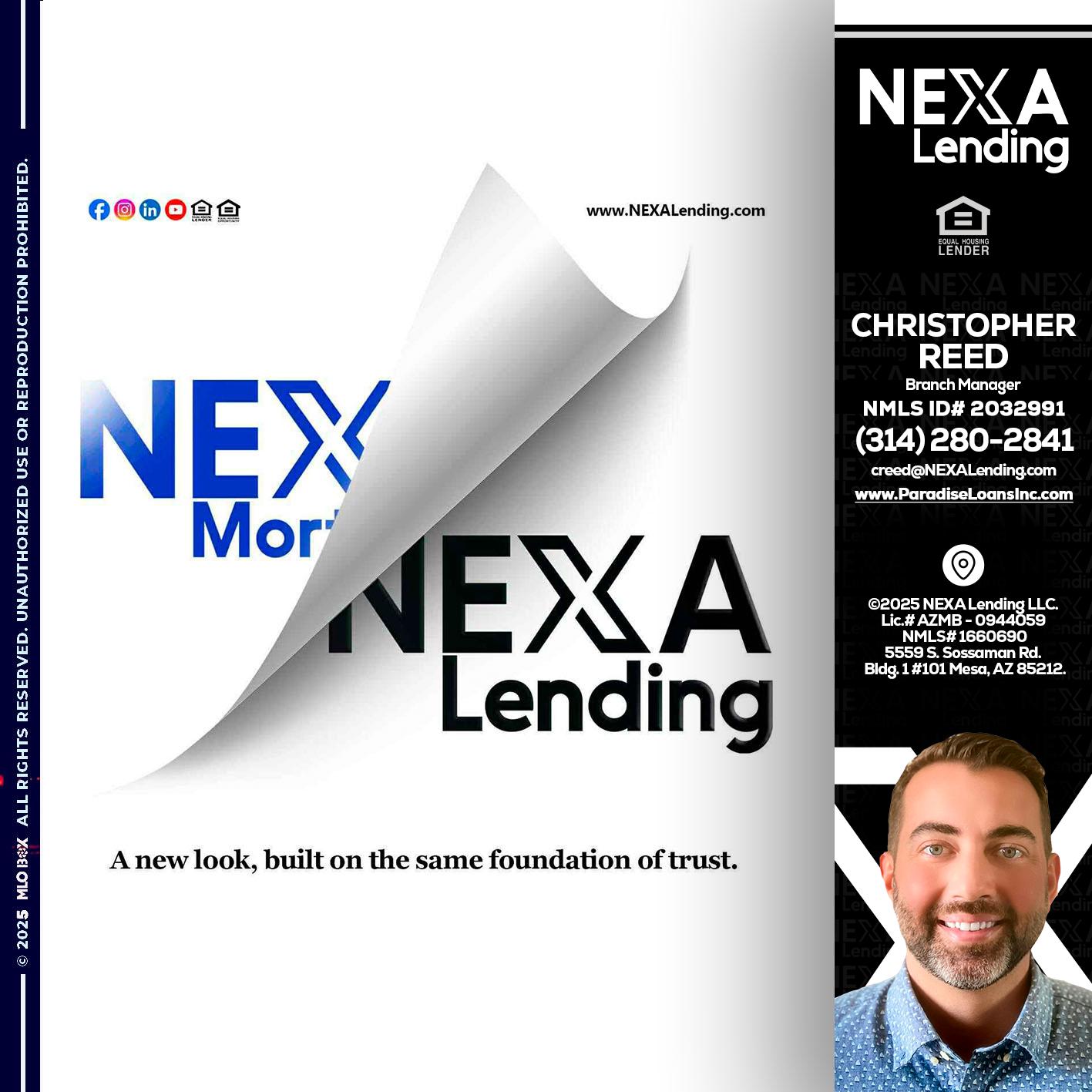NEXA LENDING - Christopher Reed -Branch Manager