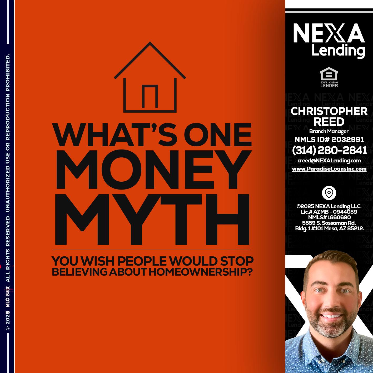 WHATS ONE - Christopher Reed -Branch Manager