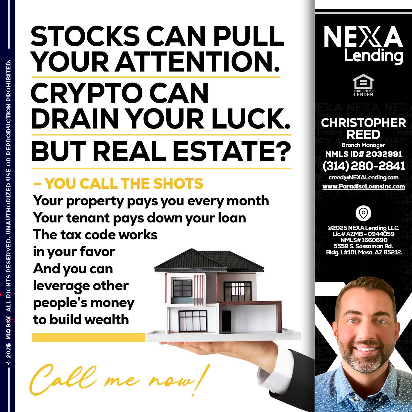 STOCK CAN - Christopher Reed -Branch Manager