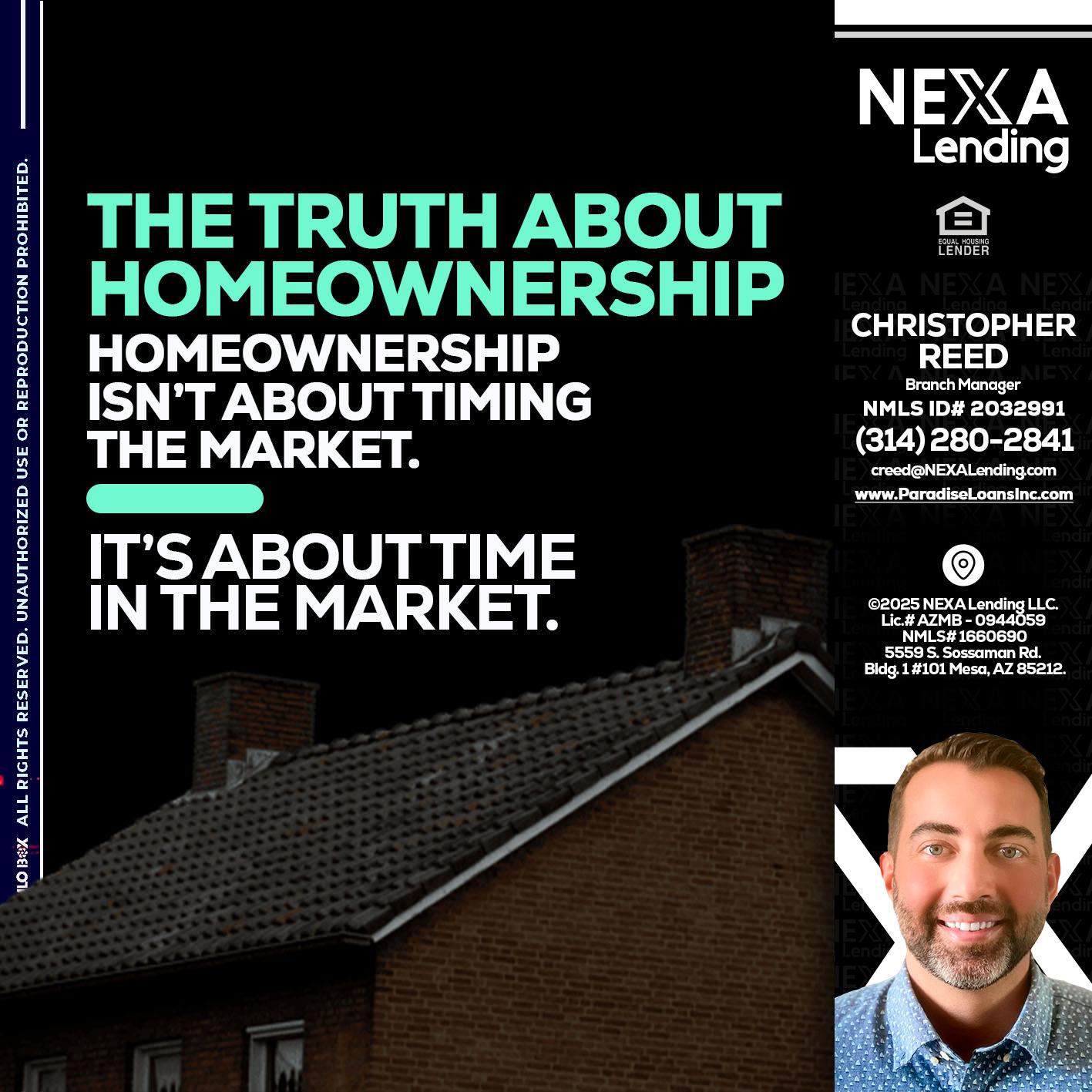 THE TRUTH ABOUT - Christopher Reed -Branch Manager