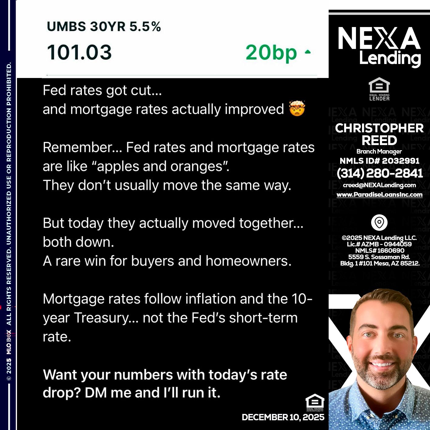 101.3 - Christopher Reed -Branch Manager