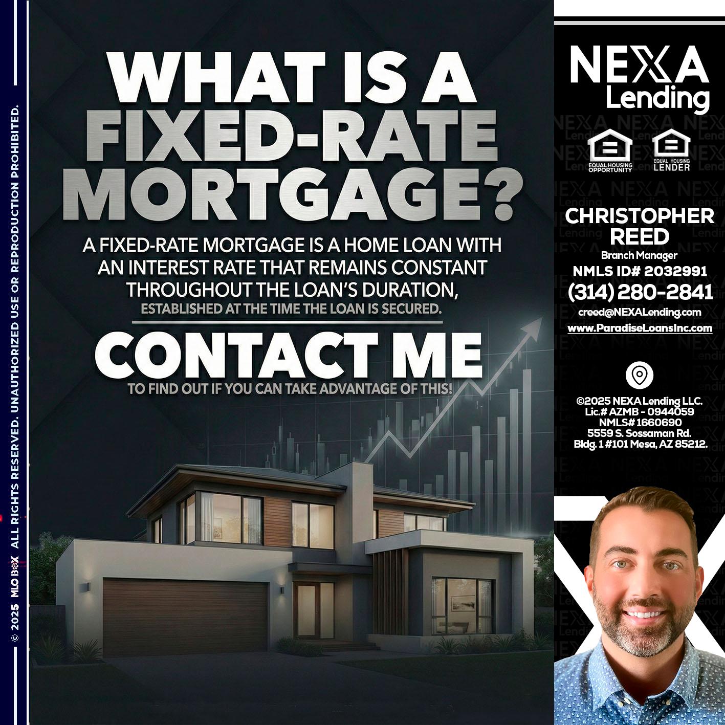 WHAT IS A - Christopher Reed -Branch Manager