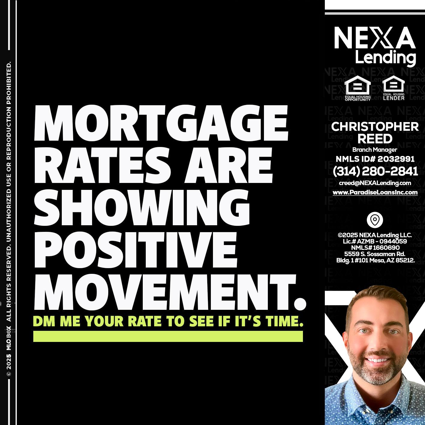 MORTGAGE - Christopher Reed -Branch Manager