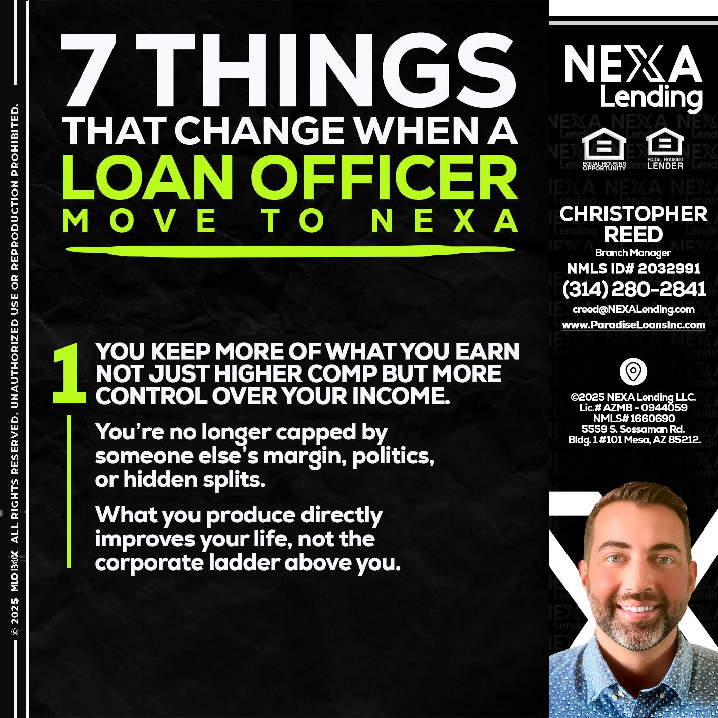 7 THINGS (1) - Christopher Reed -Branch Manager