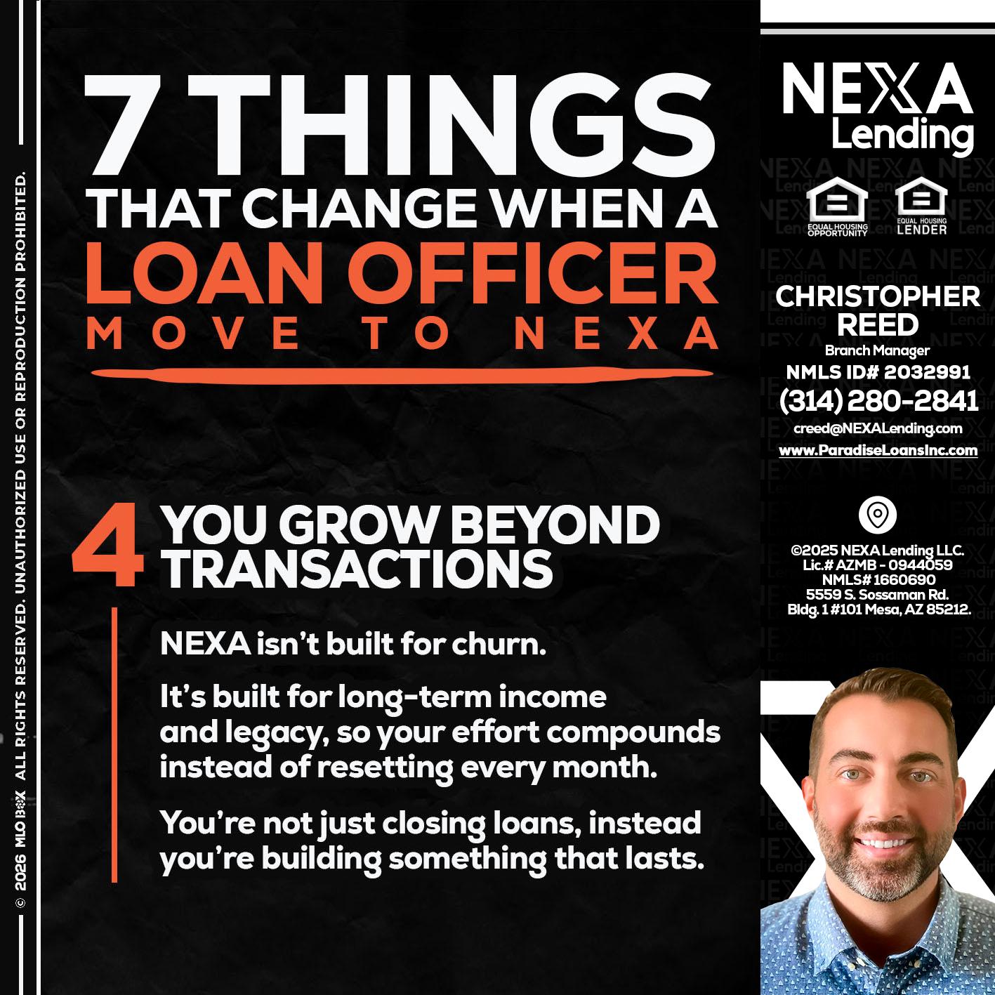 7 THINGS (4) - Christopher Reed -Branch Manager