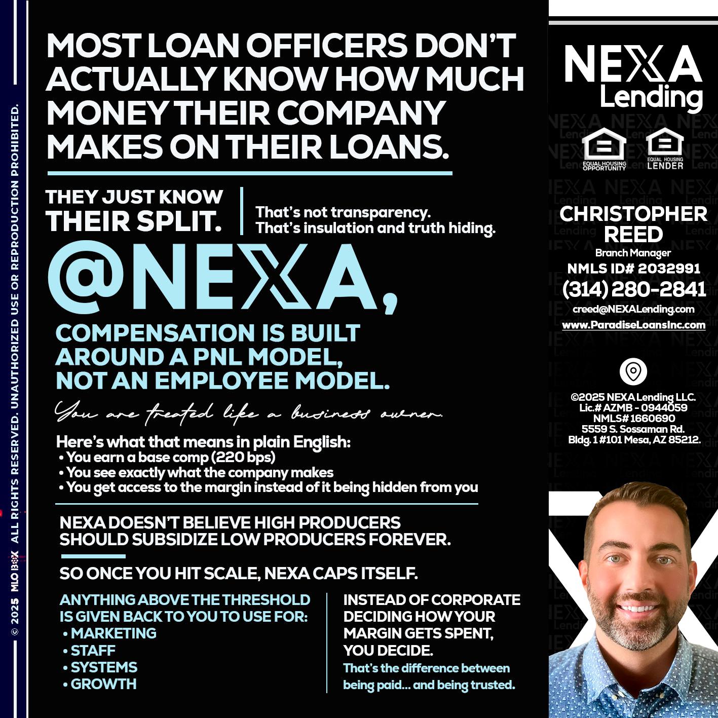 @NEXA - Christopher Reed -Branch Manager