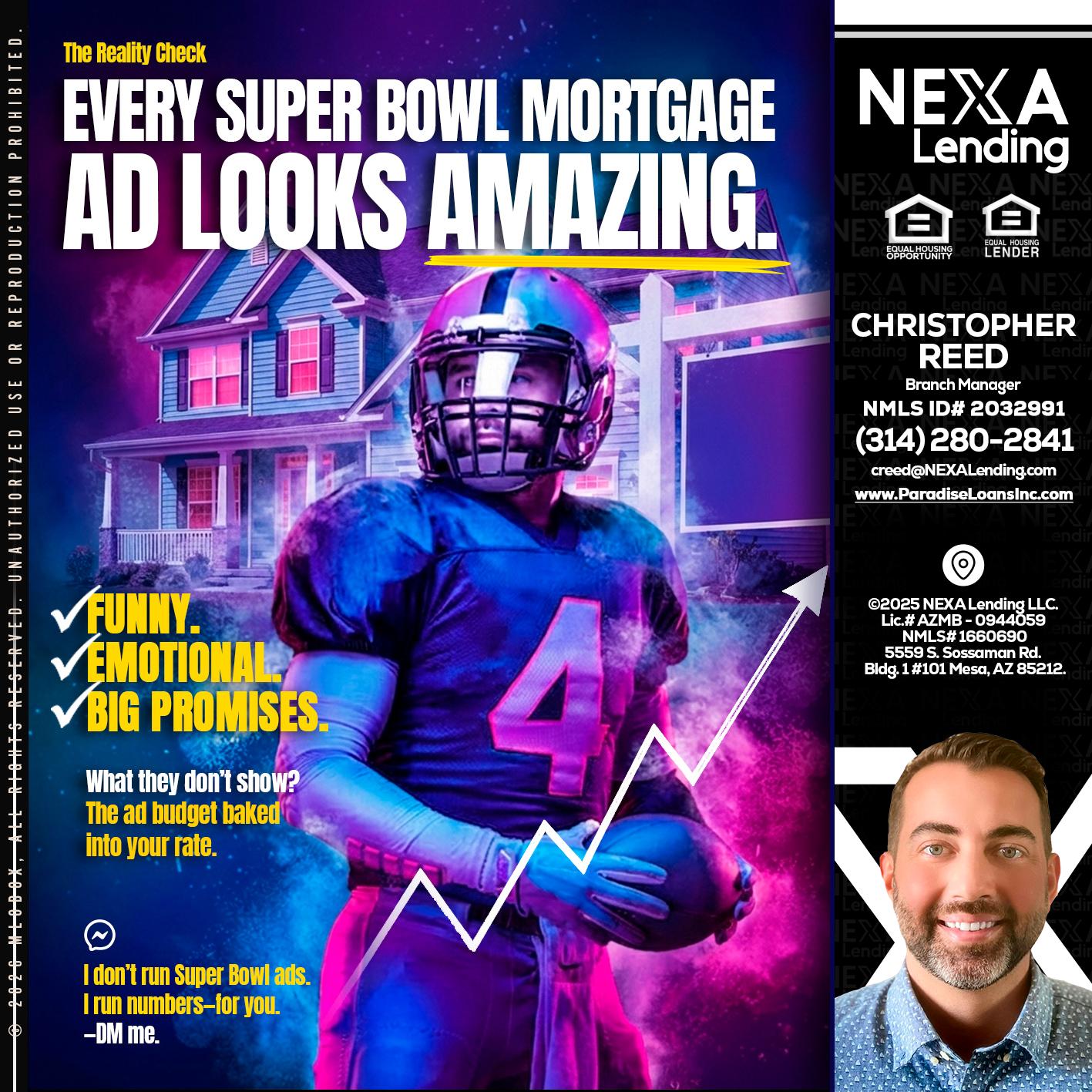 every Super Bowl - Christopher Reed -Branch Manager