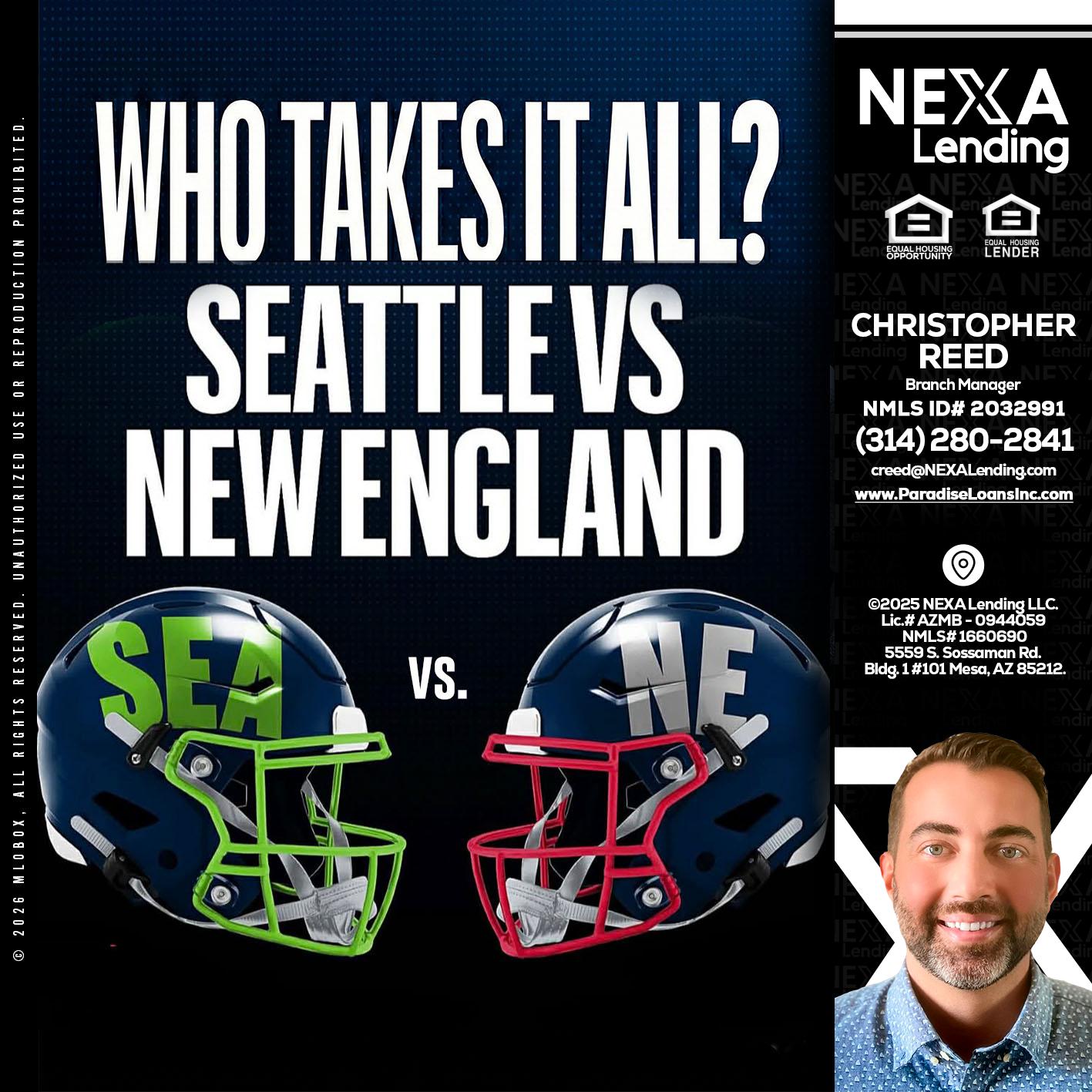 WHO TAKE IT ALL? - Christopher Reed -Branch Manager