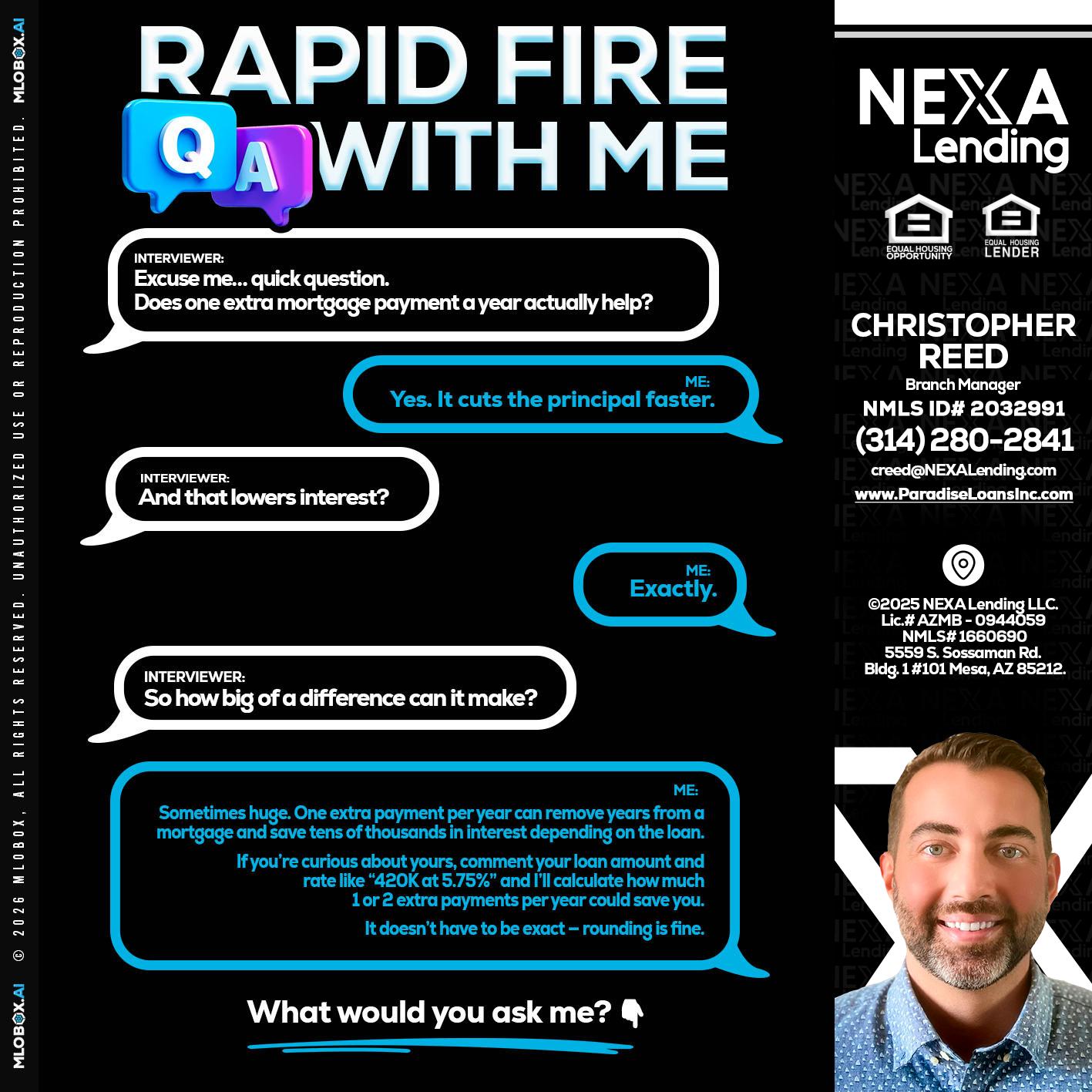 RAPID Q&A - Christopher Reed -Branch Manager