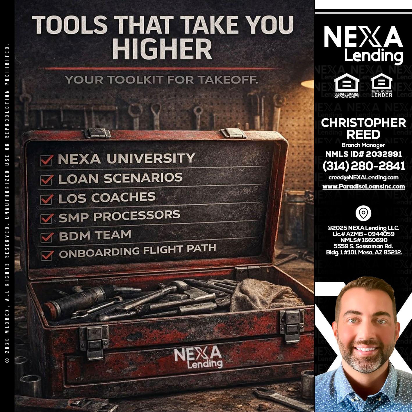 TOOLS THAT - Christopher Reed -Branch Manager