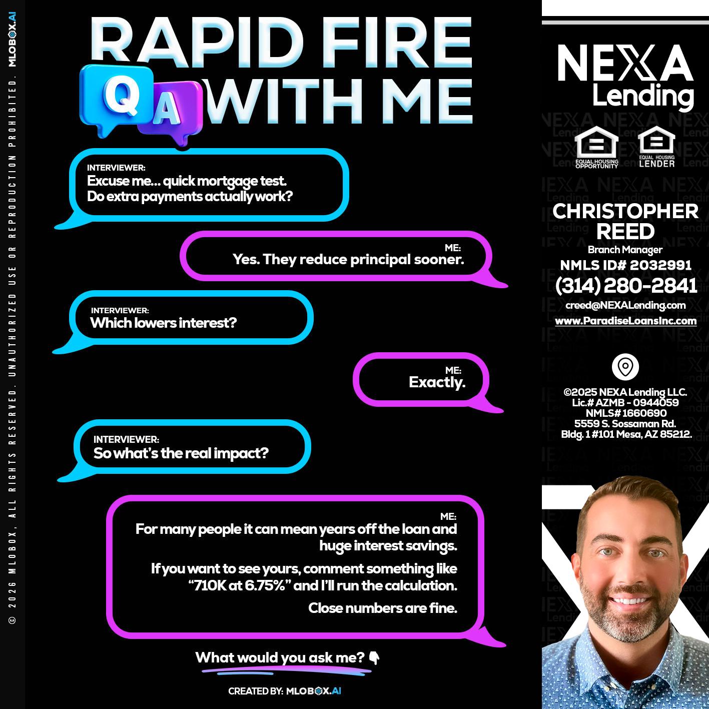 RAPID QA - Christopher Reed -Branch Manager