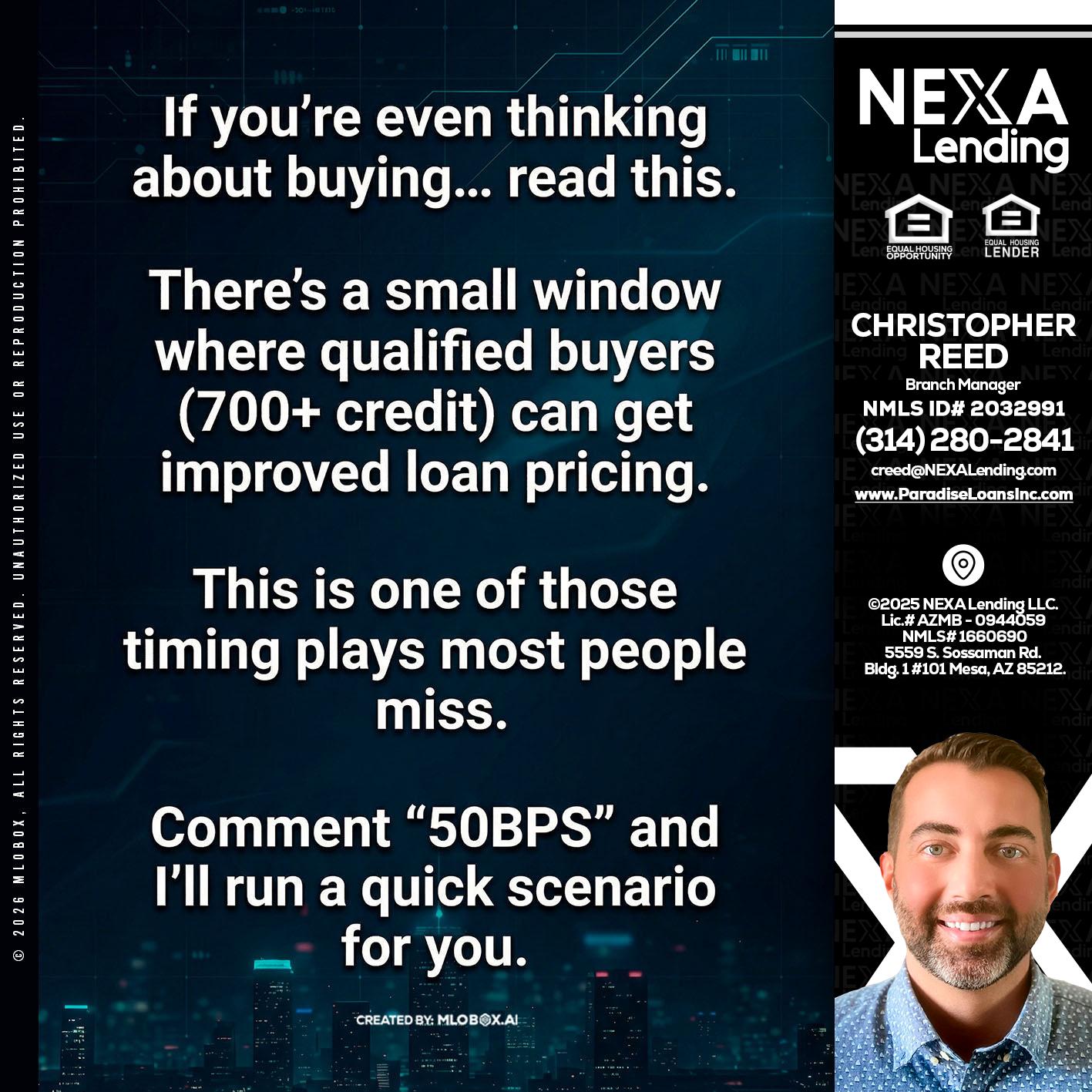 IF YOU EVER - Christopher Reed -Branch Manager