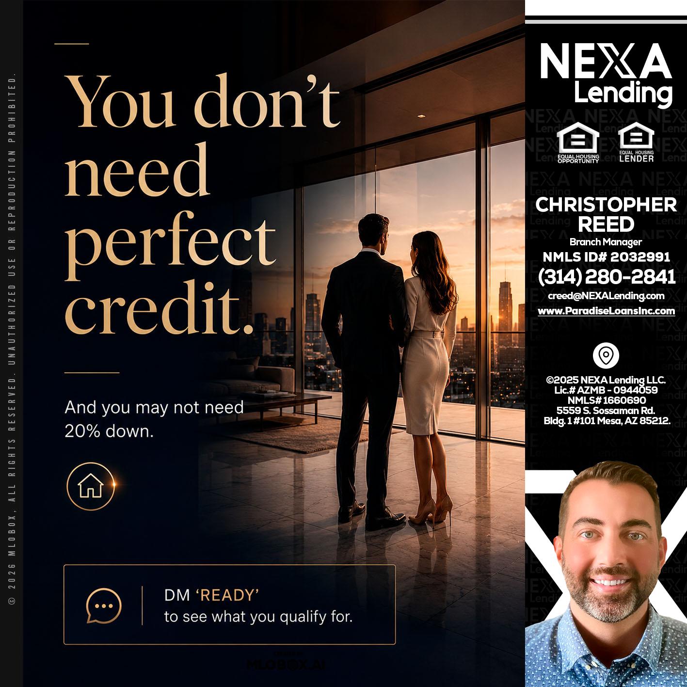 you don't need - Christopher Reed -Branch Manager