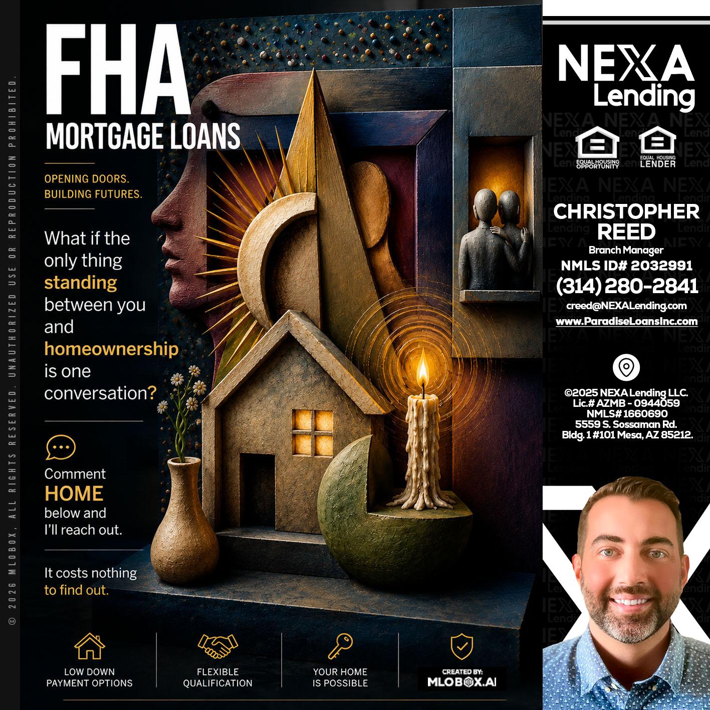 FHA - Christopher Reed -Branch Manager