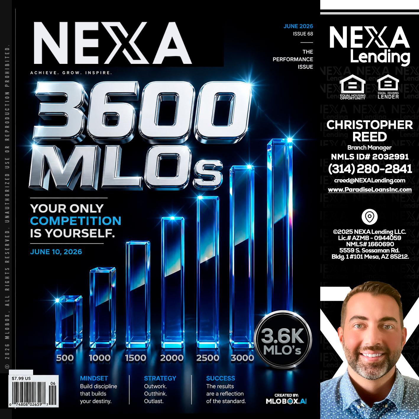 3600 MLOs - Christopher Reed -Branch Manager