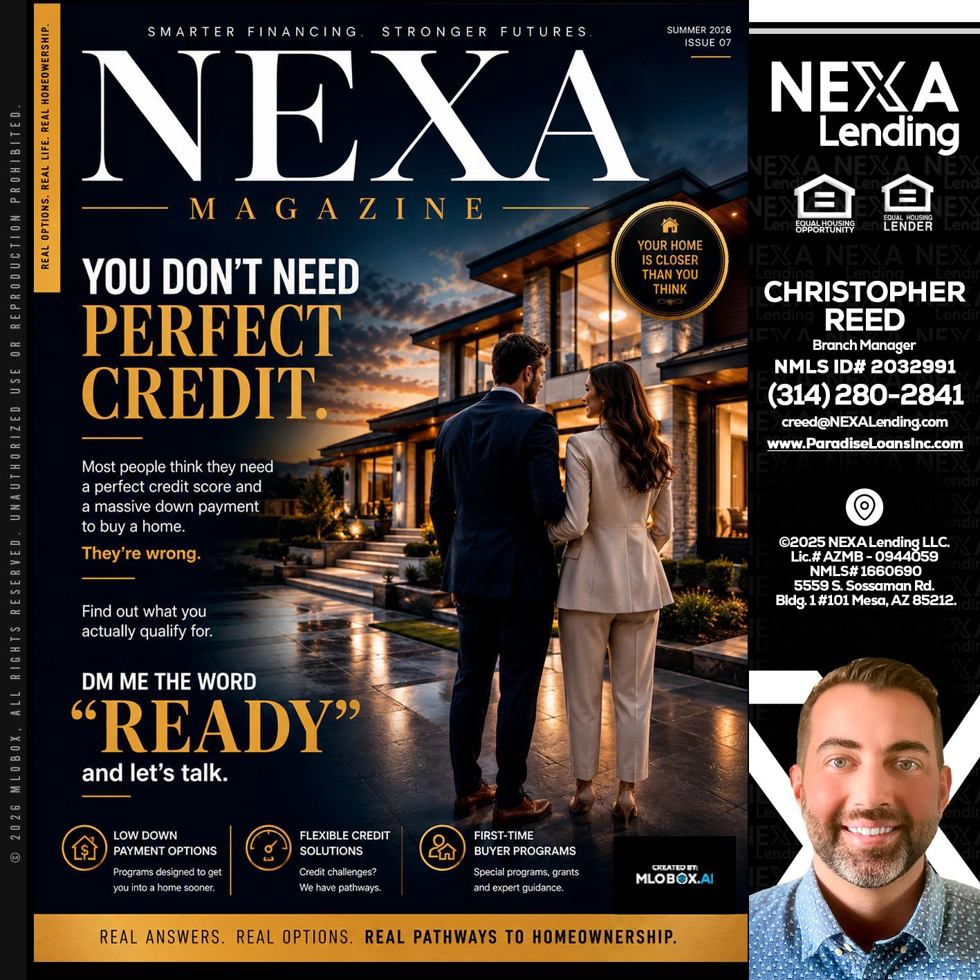 NEXA MAGAZINE - Christopher Reed -Branch Manager